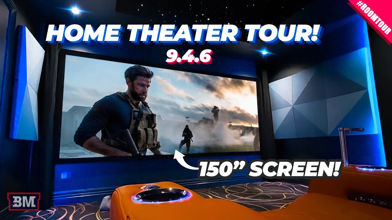 НЕВЕРОЯТНЫЙ тур по домашним кинотеатрам 9.4.6 2023! Dolby ATMOS 4K // KRIX // TRINNOV // SONY // ...
