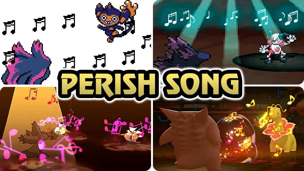 Evolution of Perish Song in Pok&eacute;mon Games (1999 - 2026)