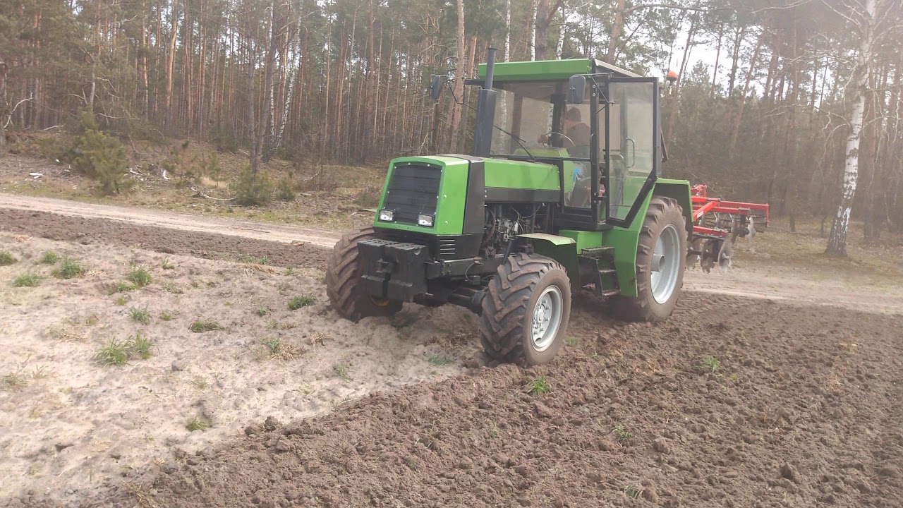 Fortschritt ZT 323-A + brona talerzowa Strumyk alfa x4 3,15m (26.03.2020)