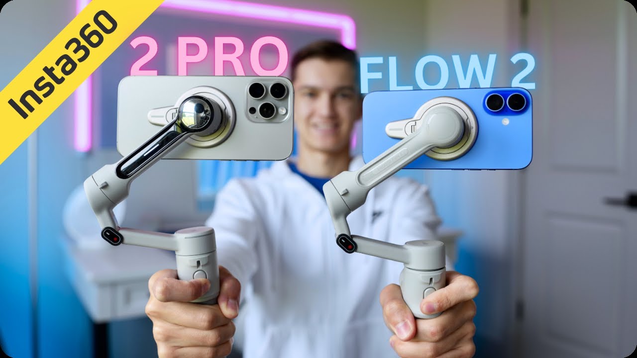 ЛУЧШИЙ стабилизатор для смартфона? | Insta360 Flow 2 PLUS против Flow 2 PRO