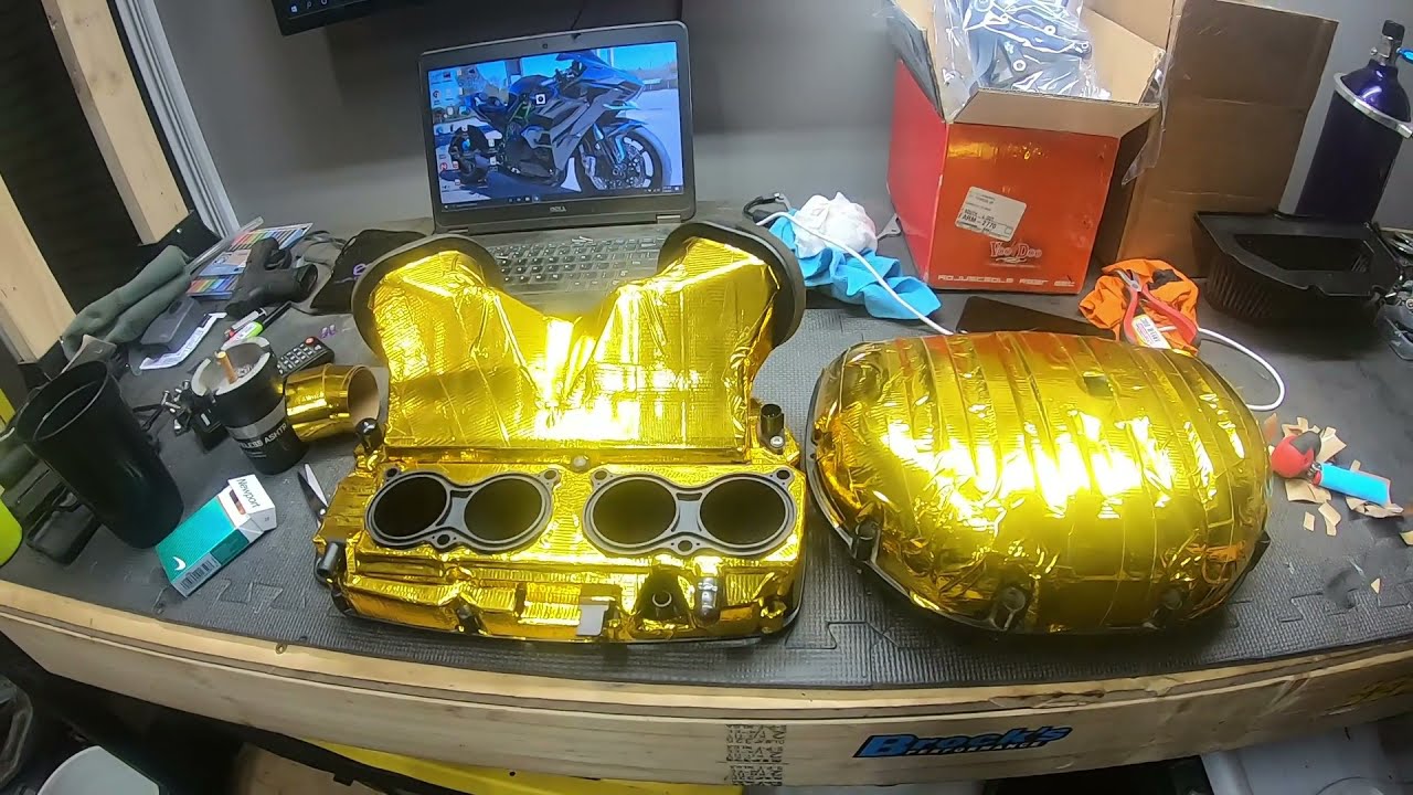 GSXR 1000 Airbox Heat Wrap MOD