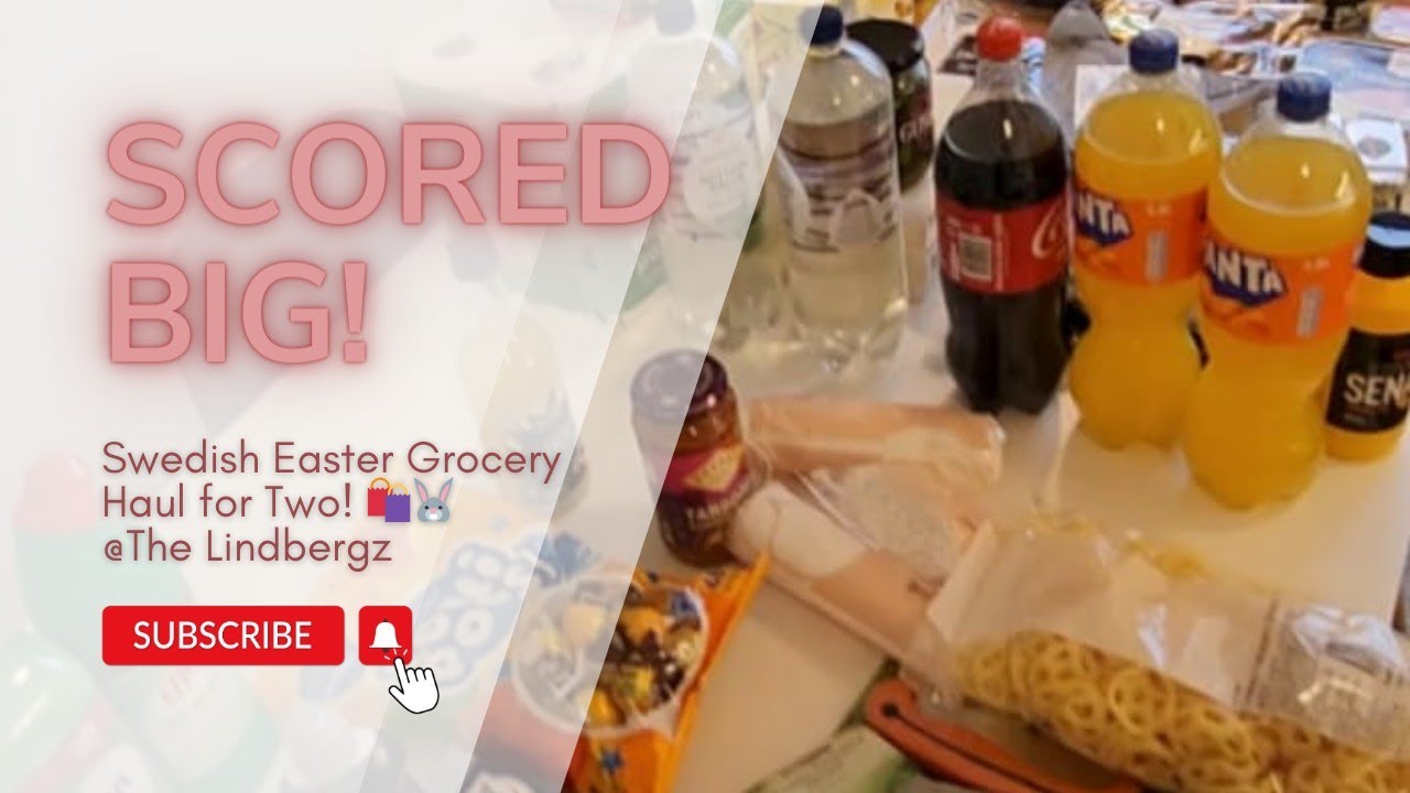 Пасхальные покупки на 2000 крон | Шведские скидки в продуктовых магазинах 🛍️🐰