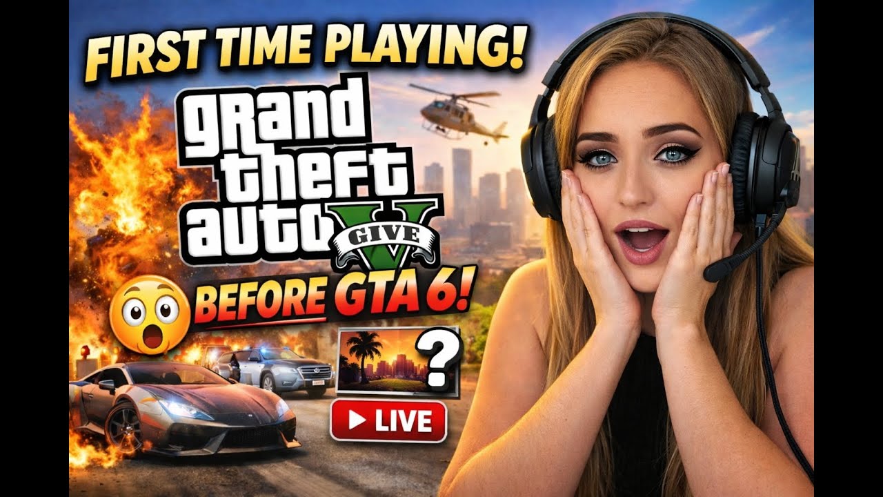 First Time EVER Playing GTA 5 😱 | Before GTA 6 Drops! 🚨