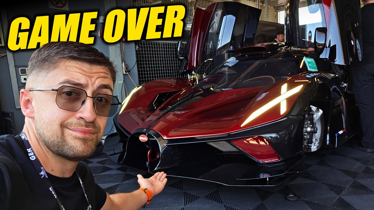 Bugatti Bolide vs Nürburgring. 1825 HorsePower Insanity.