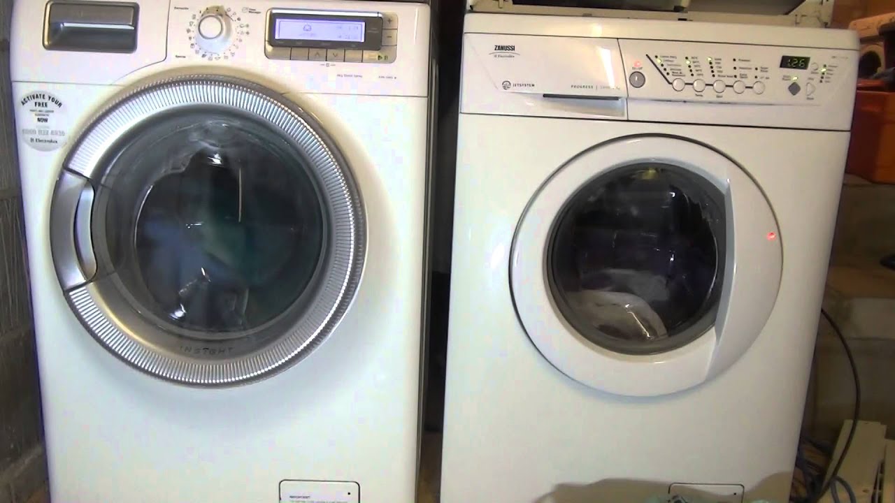 Wash Race No.2 : Zanussi vs Electrolux : Cotton 60'c (pt 2 of 5)