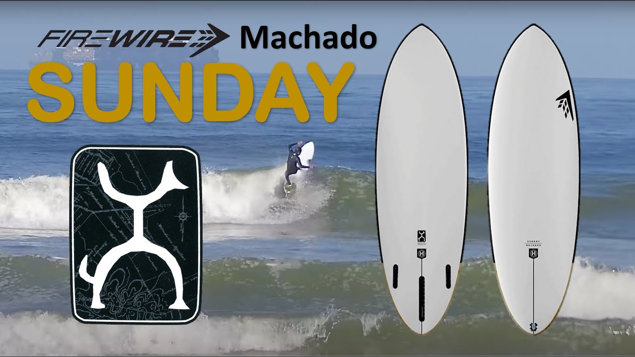Обзор доски для серфинга Firewire Machado Sunday, часть 1