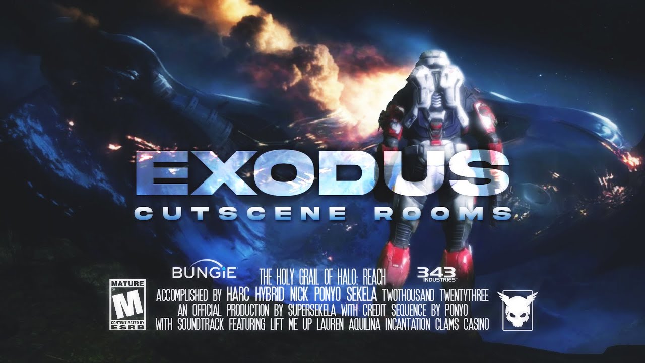 Halo Reach Trick/Glitch - The Exodus Cutscene Rooms