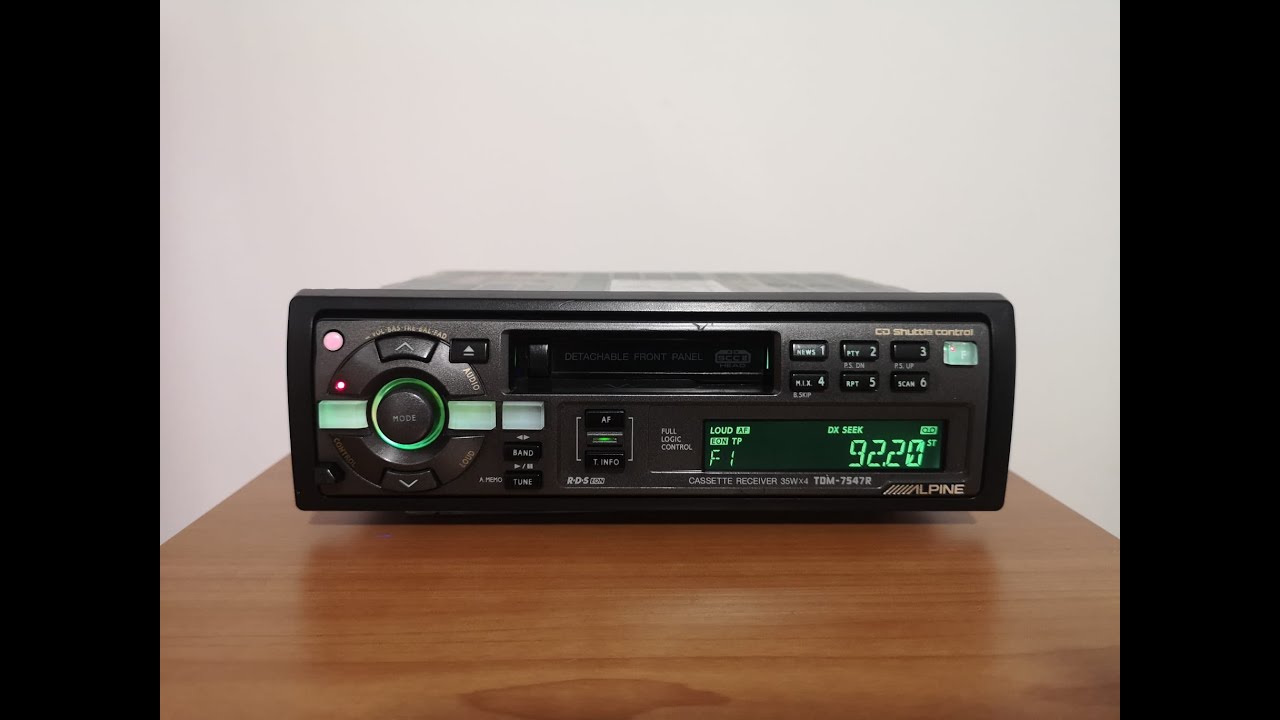 Alpine TDM-7547