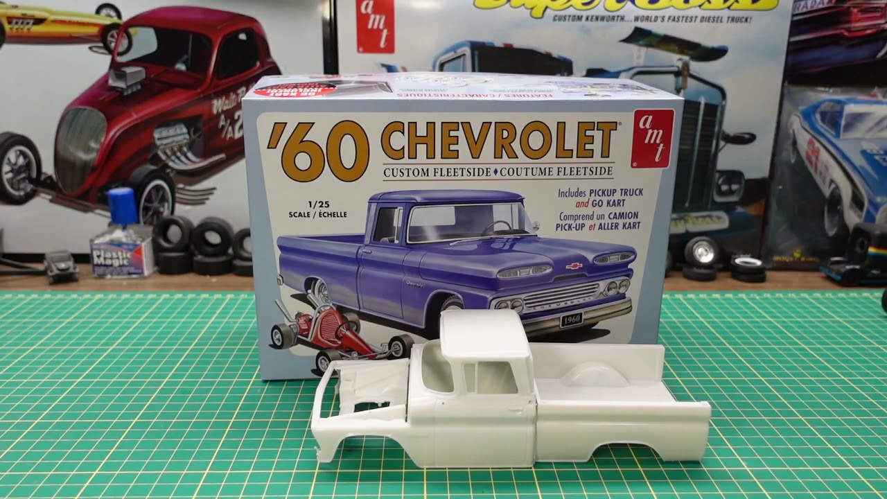 Unboxing the AMT ’60 Chevrolet Custom Fleetside #unboxing