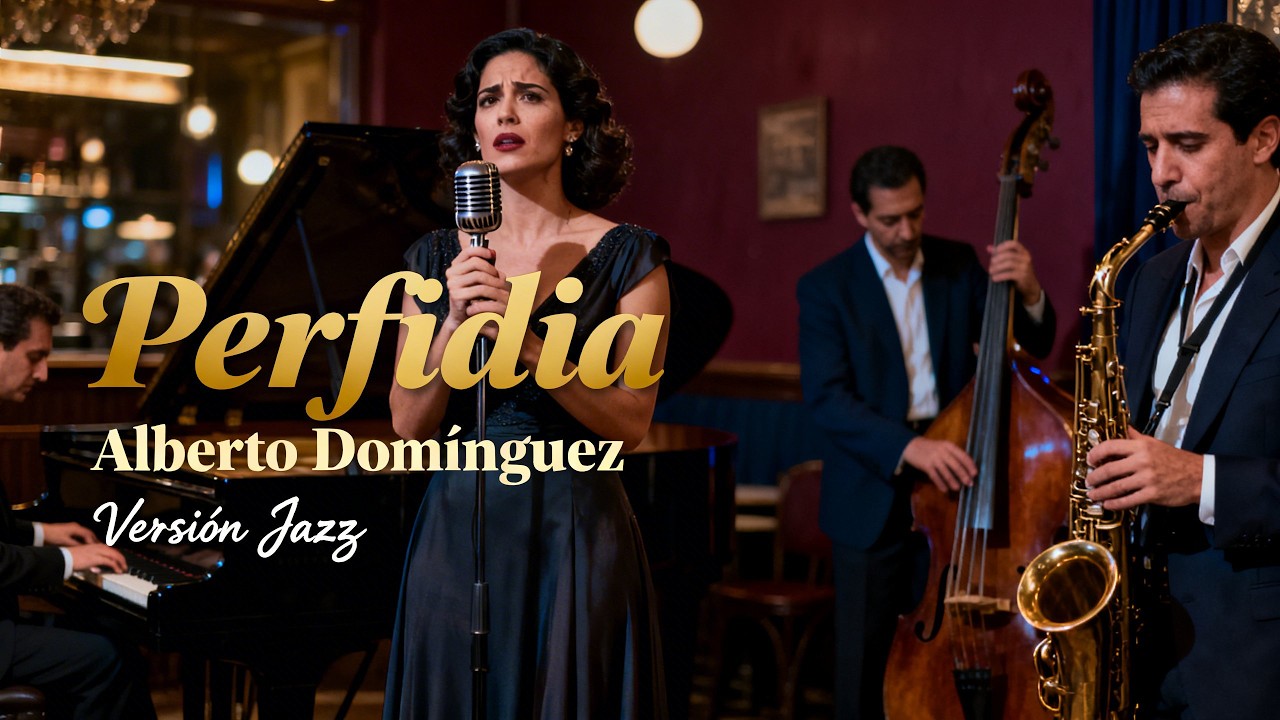 Perfidia – Alberto Domínguez | Cover Bolero Jazz | Jazz Latino y Música Romántica