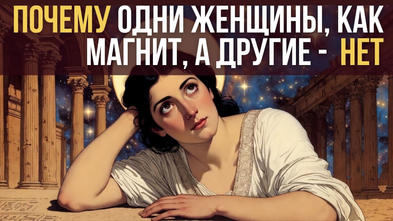 ПОЧЕМУ ОДНИ ЖЕНЩИНЫ МАГНИТ, А ВАС НЕ ЗАМЕЧАЮТ?  ВСЯ ПРАВДА  - ТО ЧТО ВЕКАМИ СКРЫВАЛИ ОТ ЖЕНЩИН