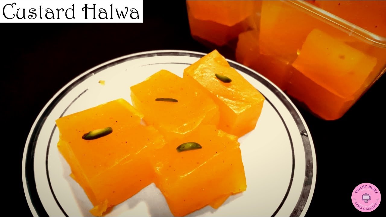 Custard Powder Halwa Recipe | Yummy beIks