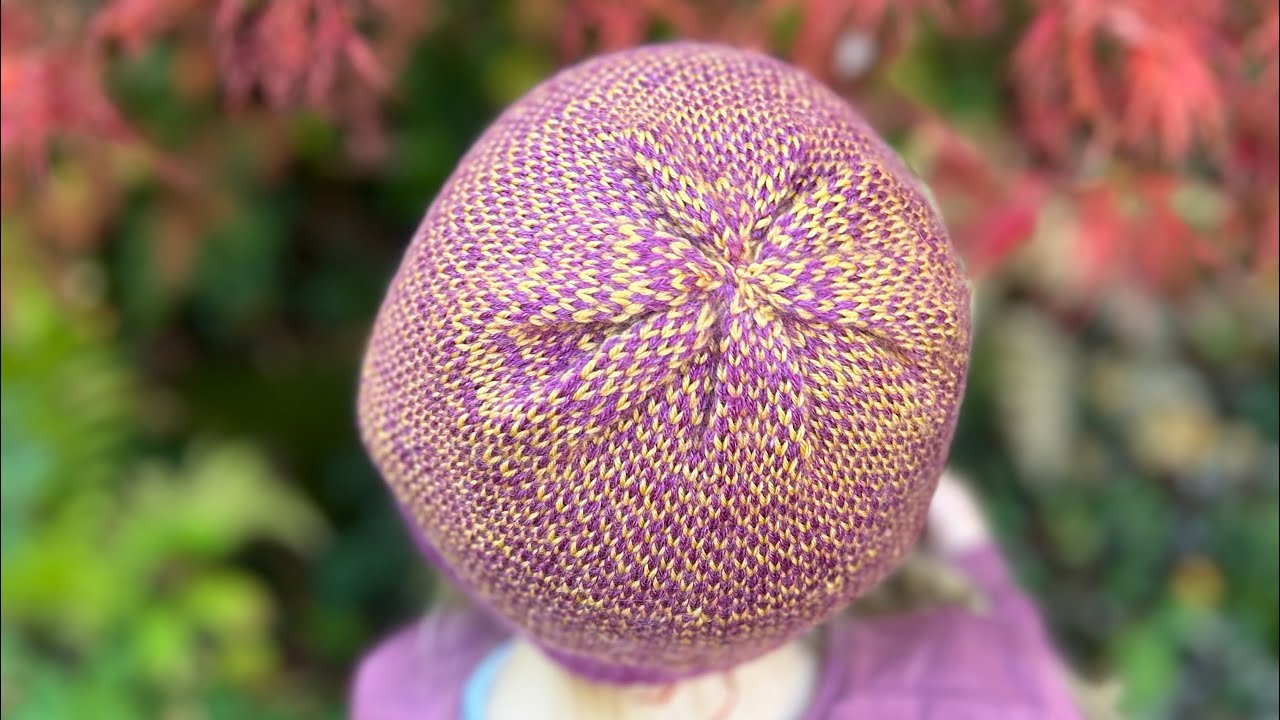 Colorwork Mütze - zweifarbige Mütze stricken - alle Größen
