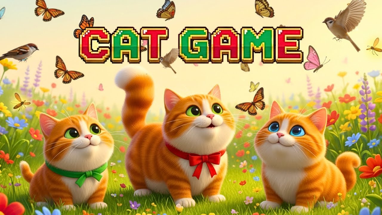 NEW CAT TV: KITTEN GARDEN ADVENTURE 2026 🐞 Ladybugs & Bees 🐝 Colorful Nature Watch for Happy Cats 🐾