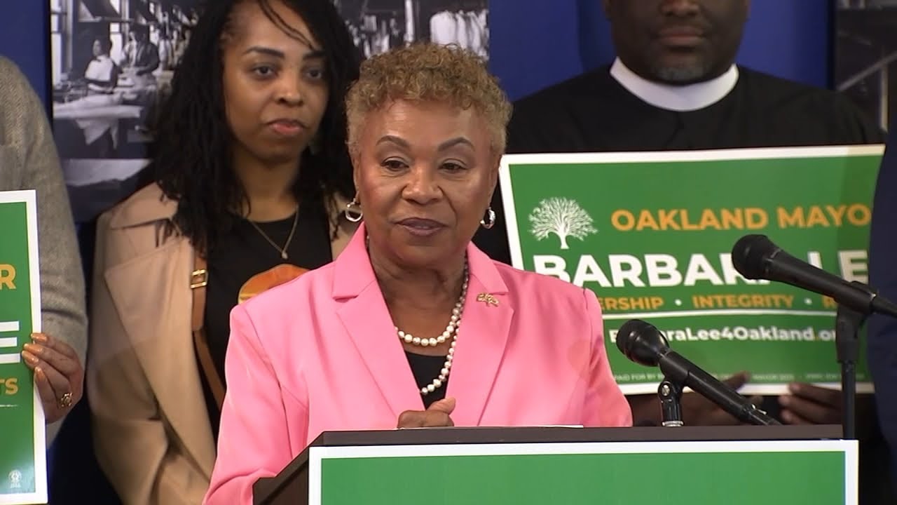 Oakland Mayor-elect Barbara Lee details 10-point plan to address city's issues