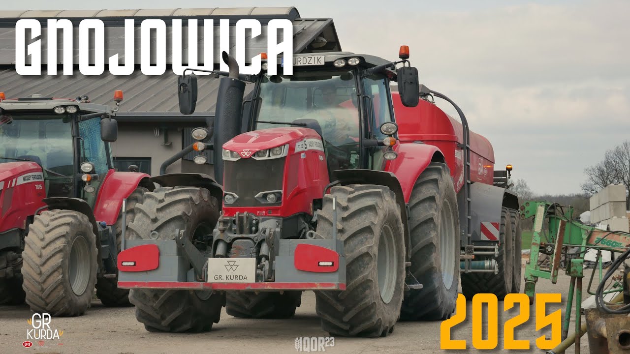 POLNA ZADYMA 🔥 ✩ Gnojowica 2025 ✩ GR Kurda ✩ MF 7722S & EM PX 16 000 ✩