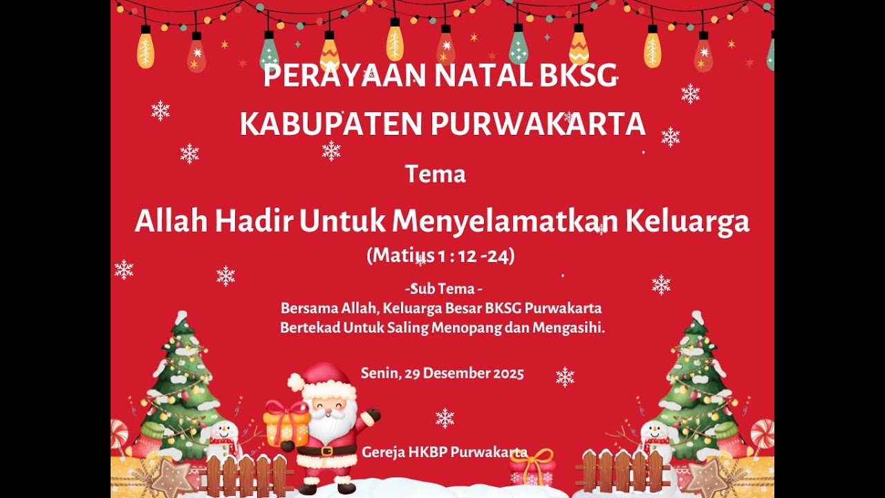 IBADAH NATAL BKSG