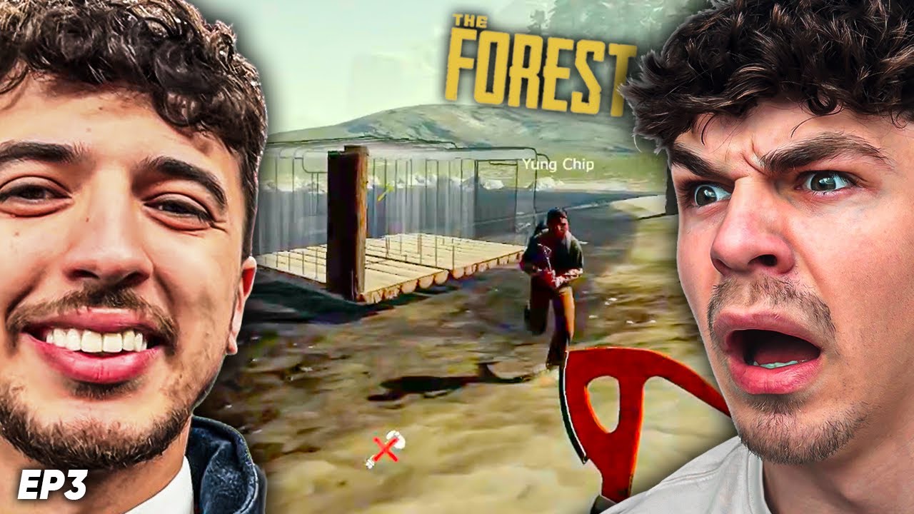 АБ играет в THE FOREST с ЧИПОМ (#3)