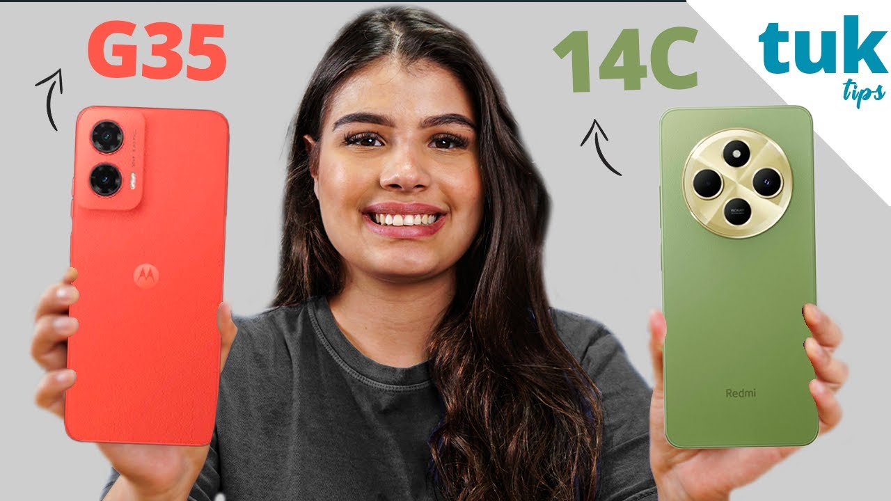 Moto G35 vs Redmi 14C Qual é a MELHOR opção para COMPRAR em 2025?comparativo