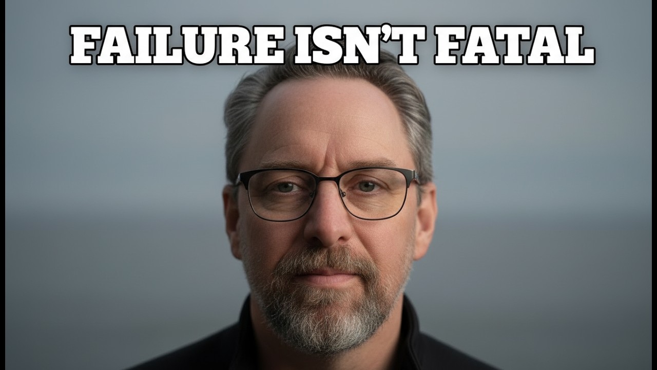 Failure is not the problem, quitting is