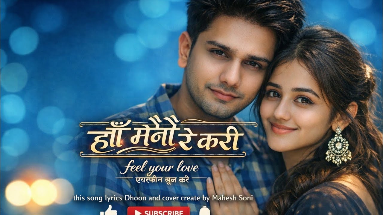 हां मैंने प्रीत रे करी . song by creat Mahesh Soni #love #bolleywoodsong #bollywood #song #romantic 