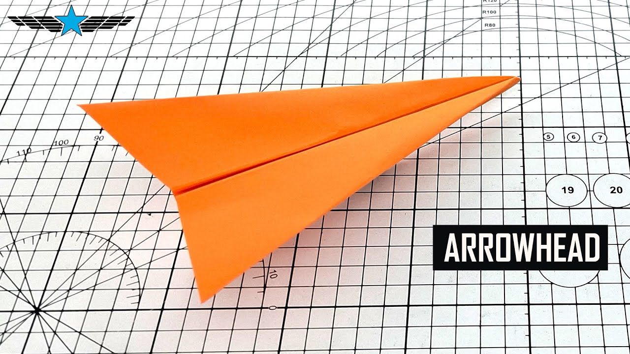 Papier strzałki - szybkie, dalekie arcydzieło origami!