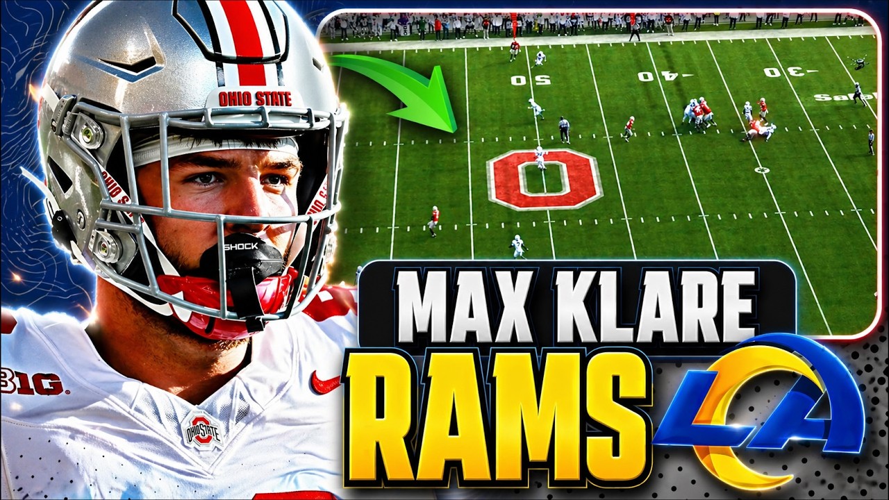 Max Klare Highlights 🔵🟡 Welcome to the Rams