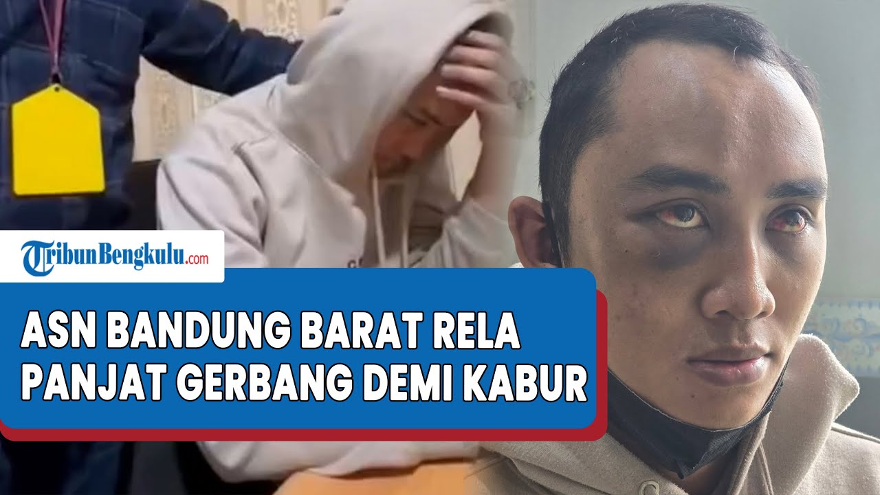 Cerita Haru Calvin ASN Bandung Barat Bonyok di KDRT Istri, Panjat Gerbang Demi Kabur dari Rumah
