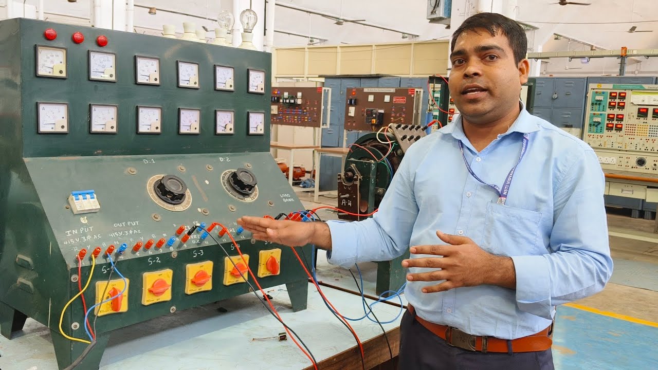   HOW TO OPERATE MACHINE TRAINER.(Rotary converter ) 