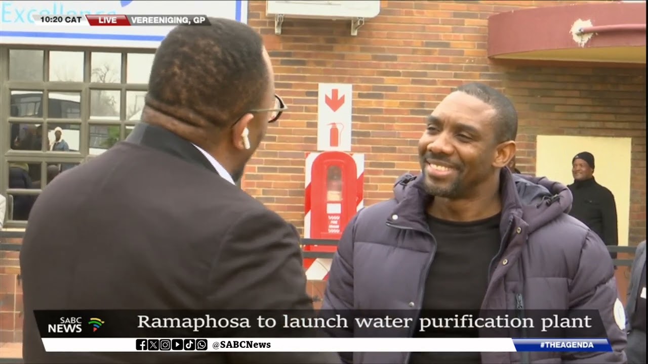 President Ramaphosa to launch the Rand Water Zuikerbosch Plant in Vereeniging