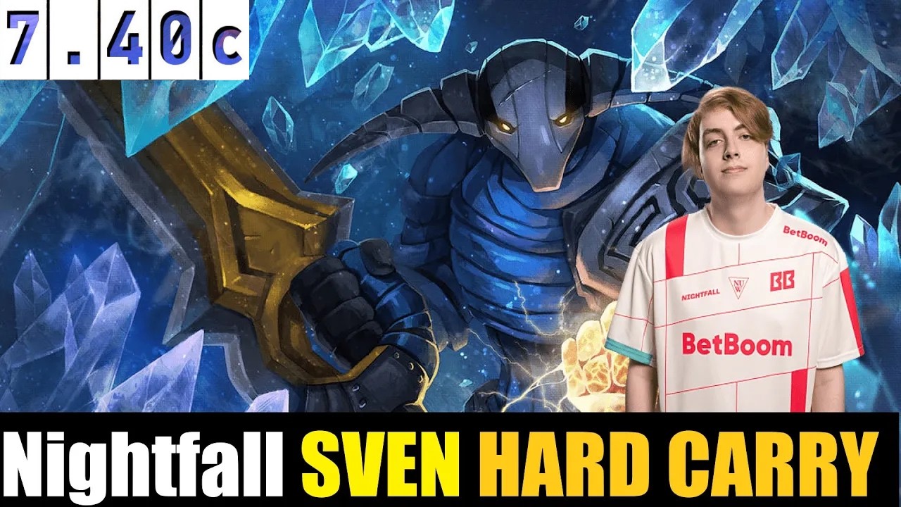🤯 Nightfall [SVEN] HC 7.40c - DOTA 2 HIGHEST MMR #dota2   #dota2gameplay  #topmmr