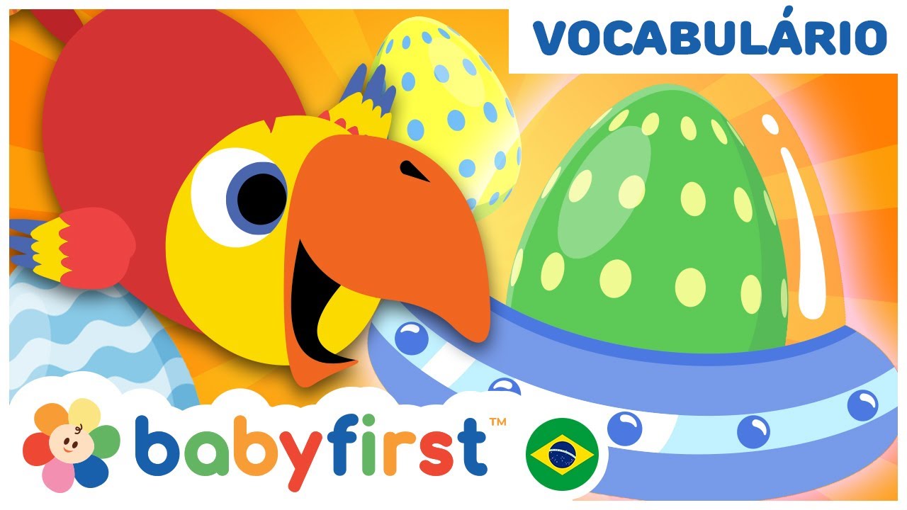 Desenhos Educativos | Ovos surpresa com veículos para bebês | Larry o Passarinho | BabyFirst Brasil