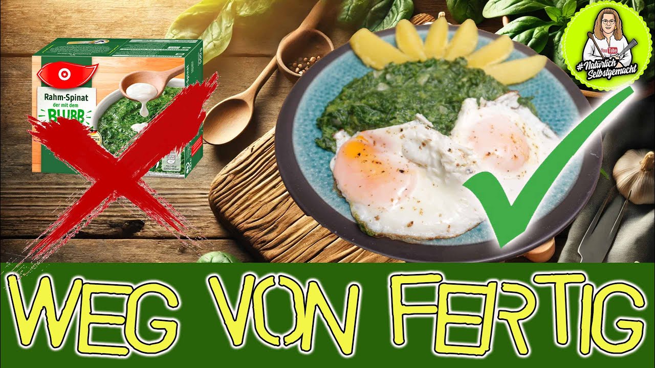 Rahmspinat einfach und lecker