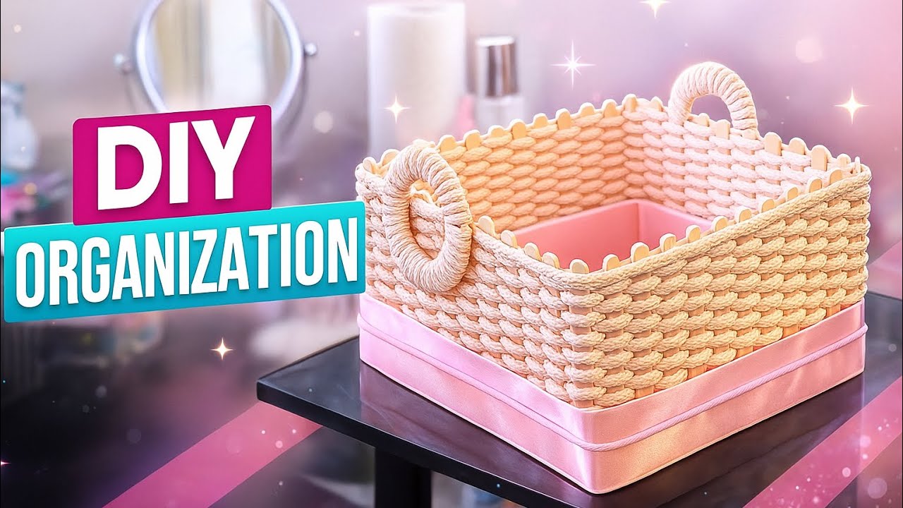 DIY Soft Handmade Basket
