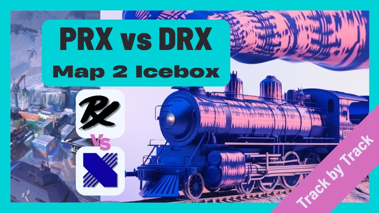 VCT PACIFIC Stage 1 PLAYOFFS | PRX vs DRX | Map 2 Icebox