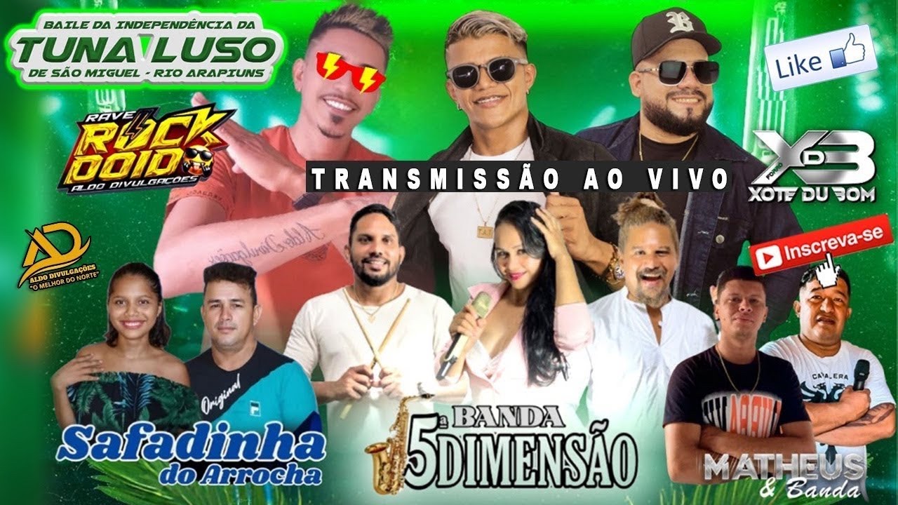BAILE DA INDEPENDÉNCIA DA TUNA LUSO / SÃO MIGUEL-RIO ARAPIUNS