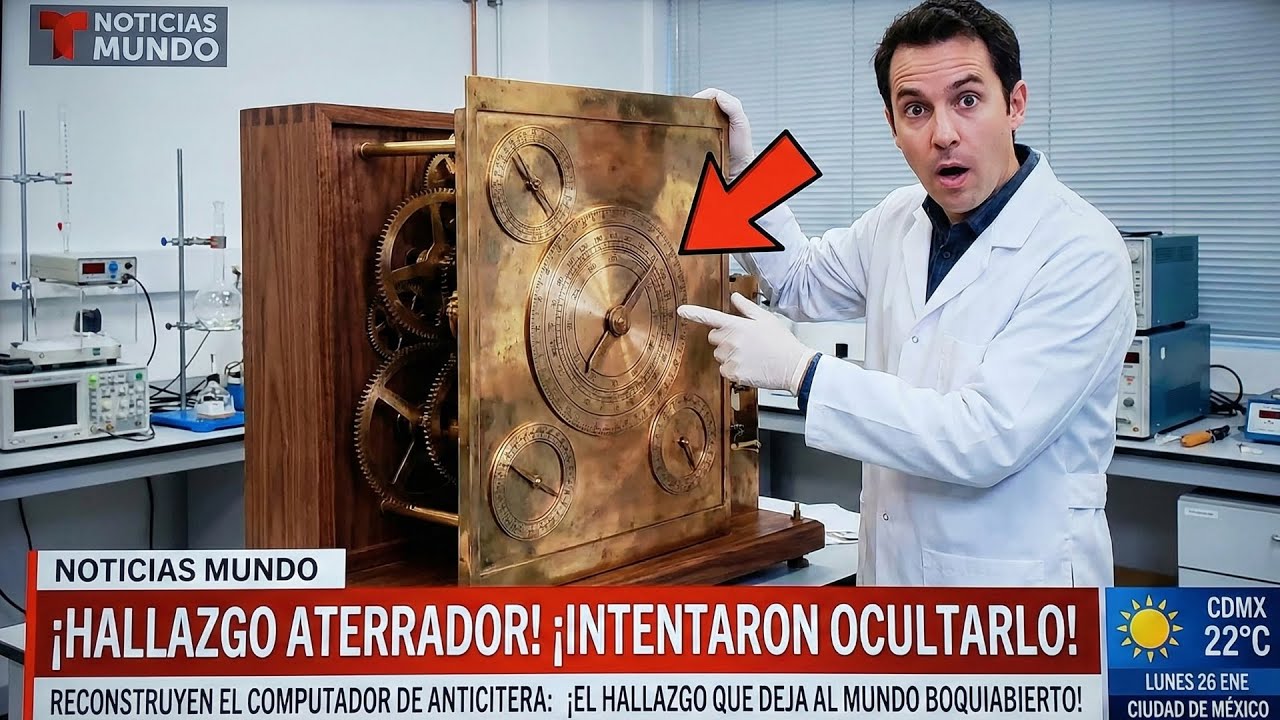 Reconstruyen el computador de Anticitera: ¡el hallazgo que deja al mundo boquiabierto!
