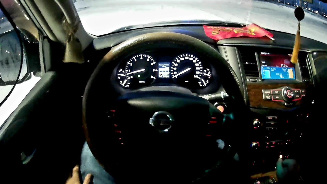 2014 Nissan Patrol y62 - POV TEST DRIVE / Тест драйв от первого лица