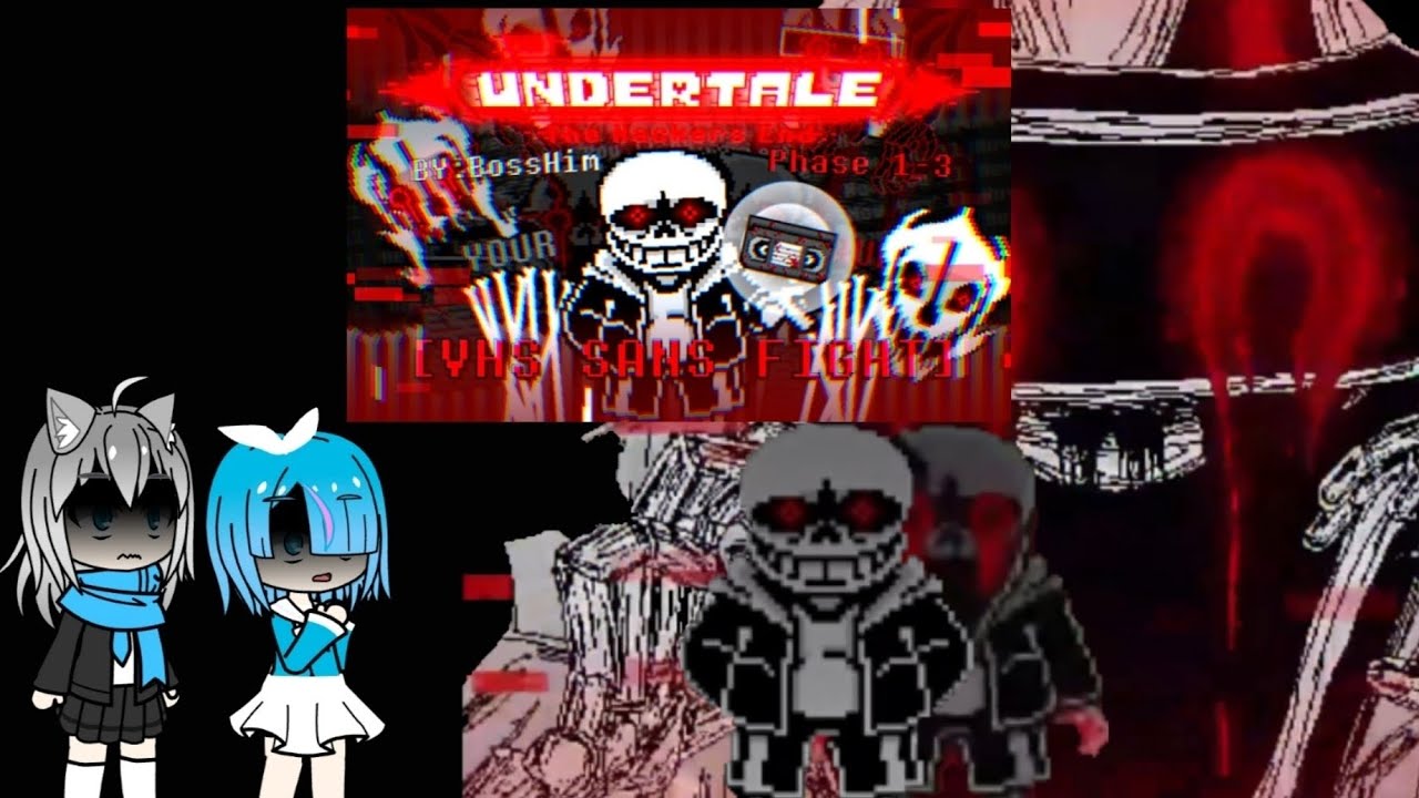 blue archive react to VHS sans fight All phase