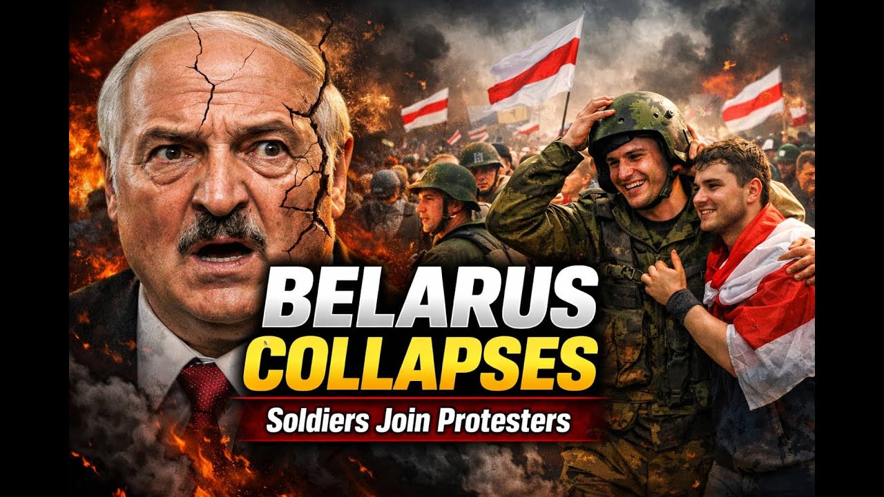 Belarus Collapses Overnight: Soldiers Join Protesters, Regime Cracks