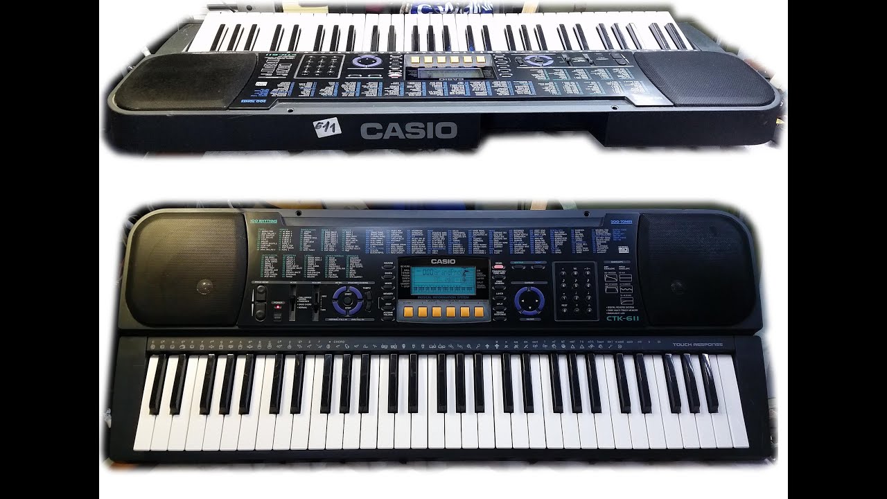CASIO CTK-611 CTK 611 (sound and styles demonstration)