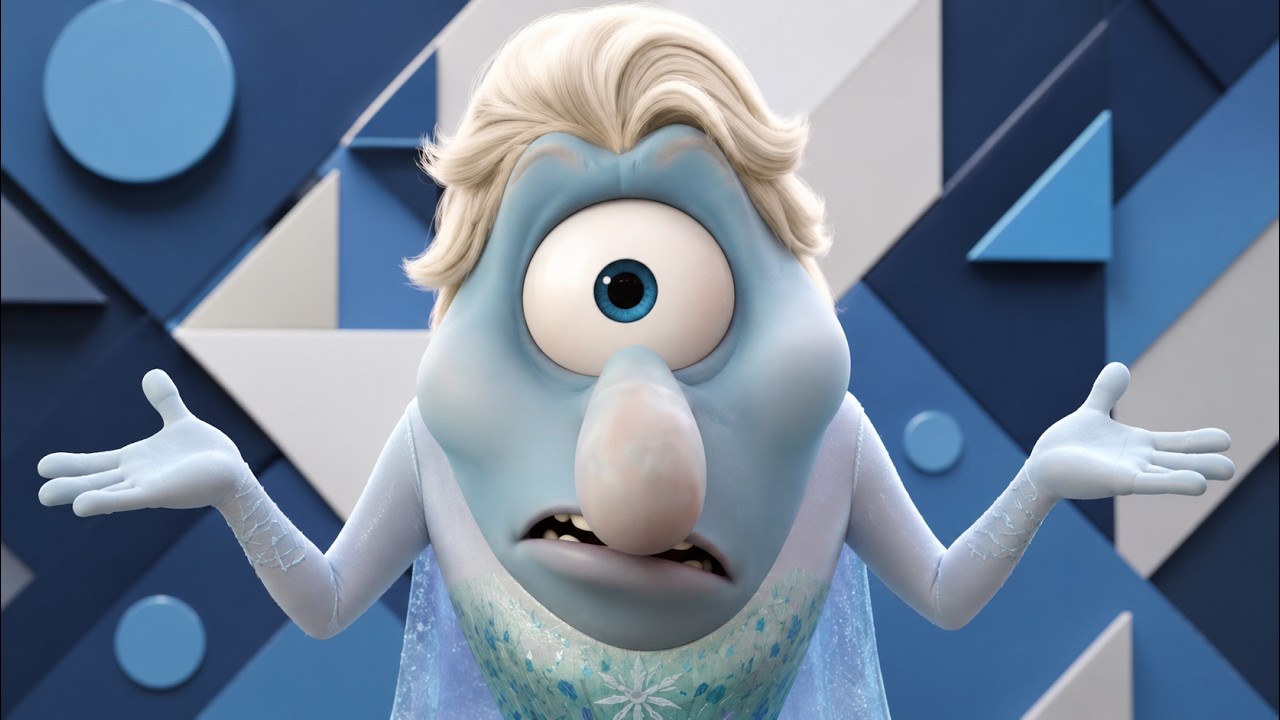 Frozen but it's ruined by AI