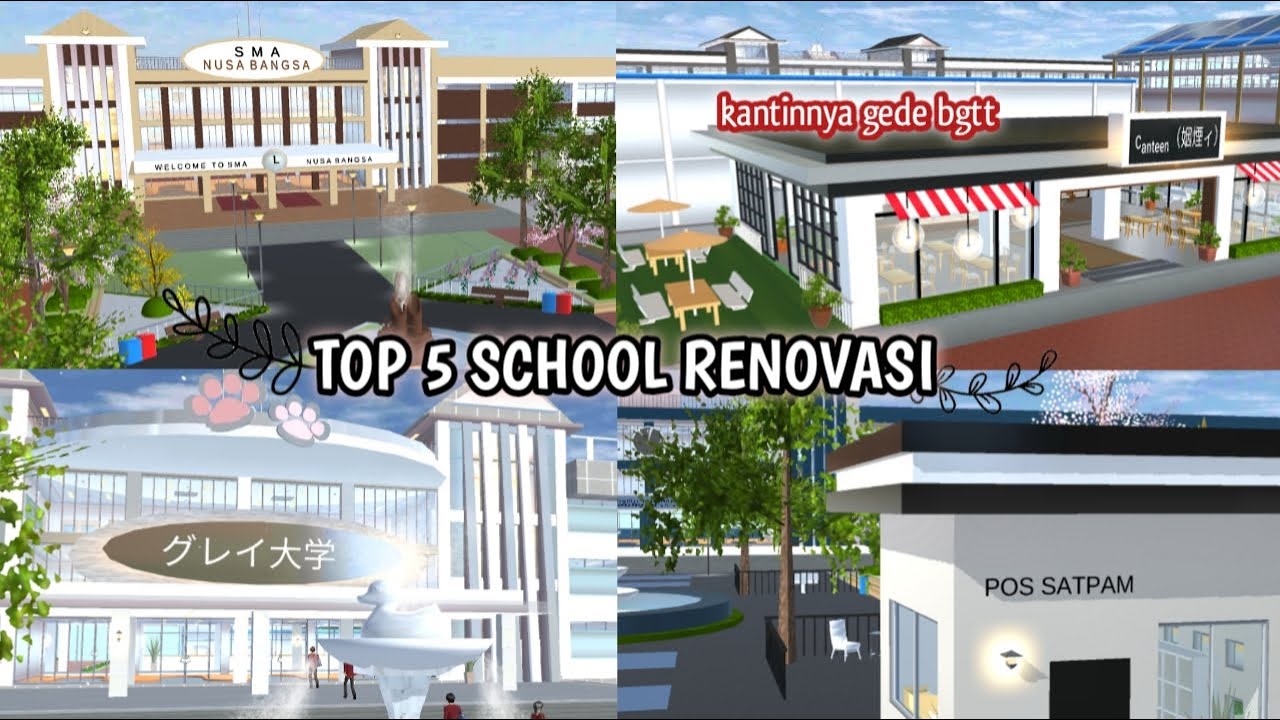 Top 5 ID Sekolah Sakura School Simulator Baru 2022