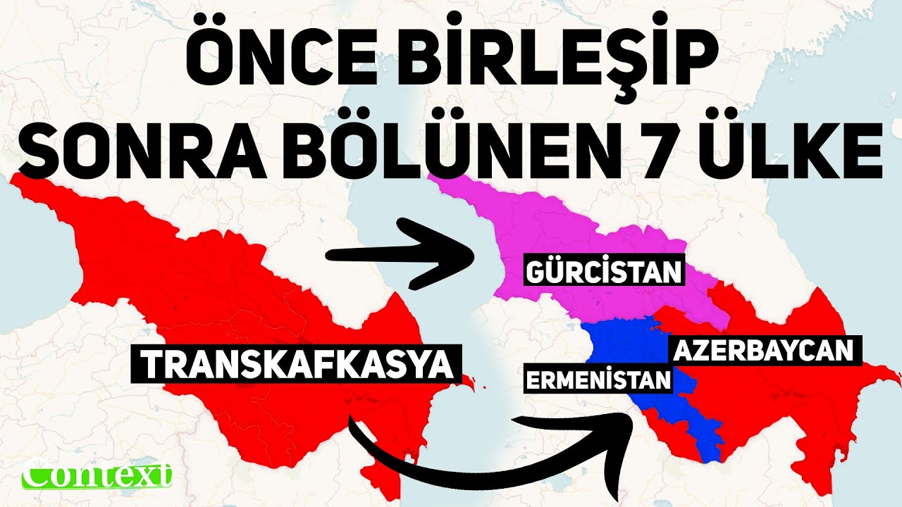 Önce Birleşip Sonra Bölünen HİÇ DUYMADIĞINIZ 7 Ülke!
