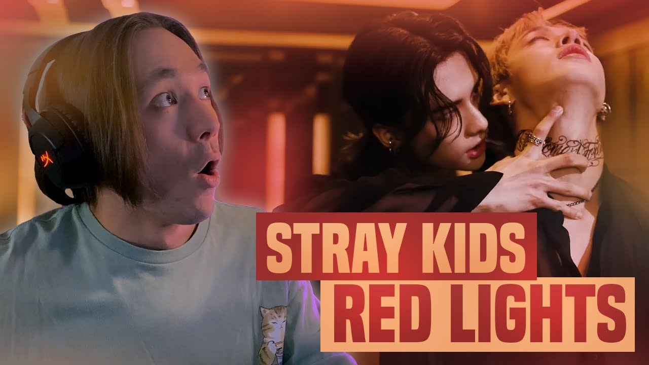STRAY KIDS (Bang Chan, Hyunjin) - RED LIGHTS / РЕАКЦИЯ
