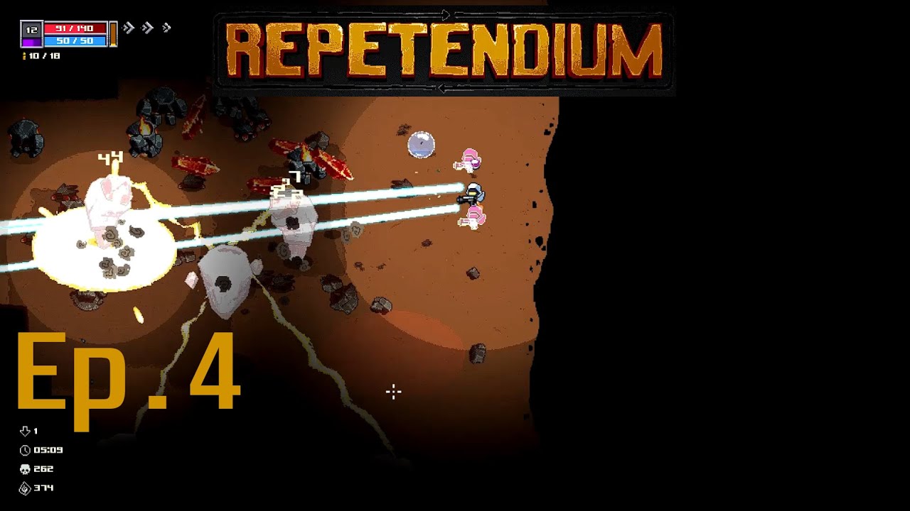 Repetendium (Full Release) - Gameplay Walkthrough Ep.4 Lasers Beats Rock | No Commentary |