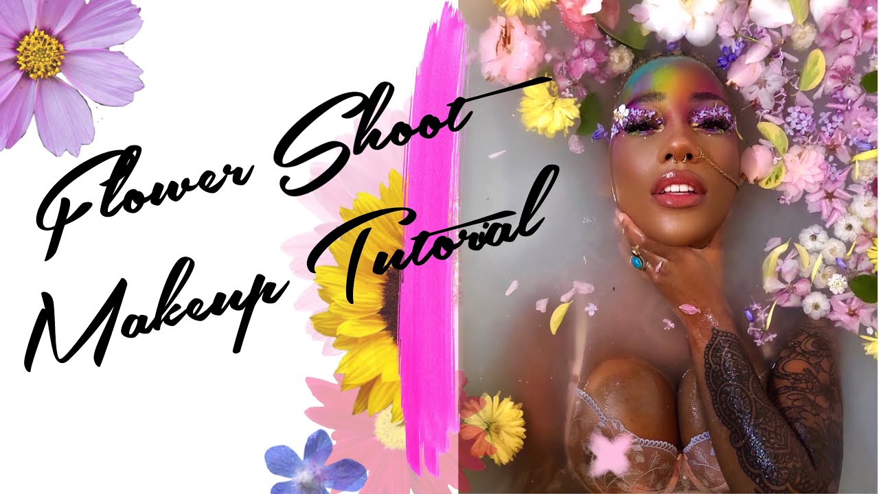 GIA RE || ♡ FLOWER SHOOT X MAKEUP TUTORIAL ♡
