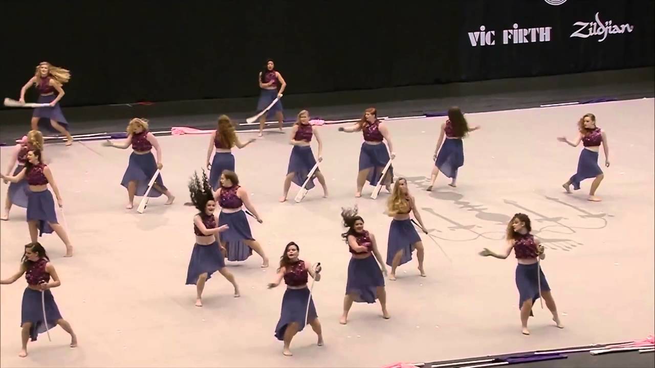 University of Georgia Winterguard 2015 