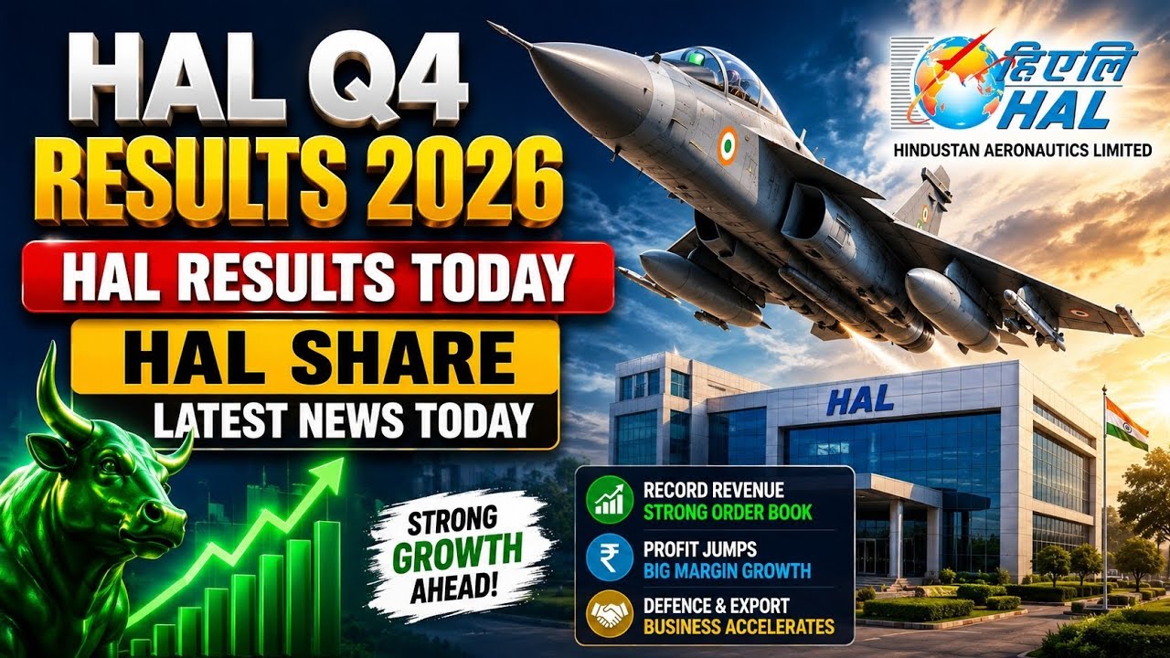 HAL Q4 Results 2026 | HAL Results Today | HAL Share Latest News Today | Hindustan Aeronautics Ltd