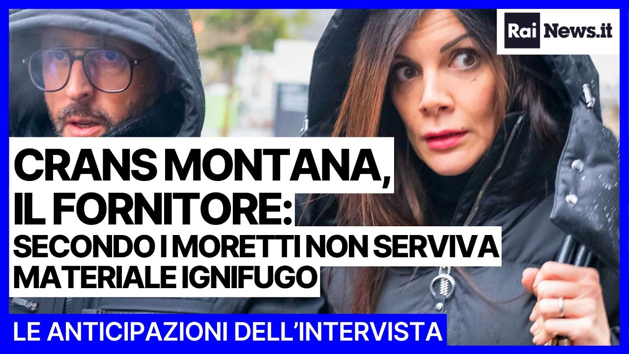 Crans-Montana, dal fornitore dei Moretti una testimonianza che potrebbe stravolgere l'inchiesta